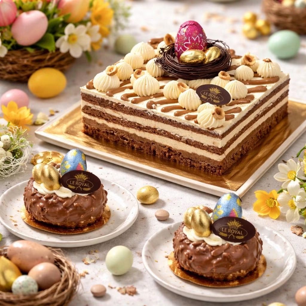 Entremets praliné